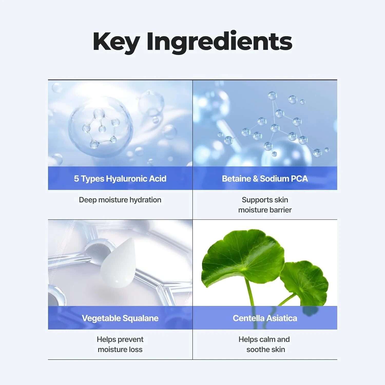 Hyaluronic Acid Aqua Gel Cream - Modo de uso e ingredientes