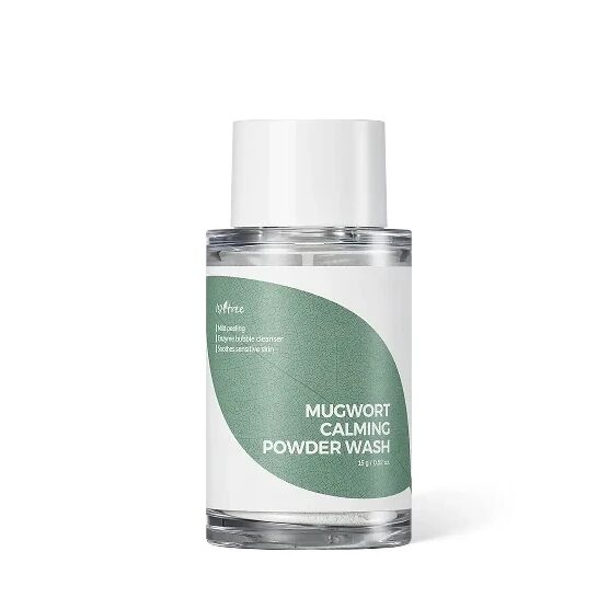 Isntree Mugwort Calming Powder Wash