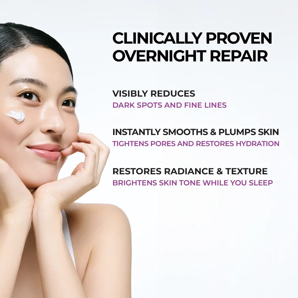 Jumiso Niacinamide 5+ Overnight Cream - Modo de uso e ingredientes
