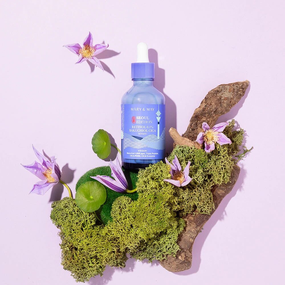 sérum retinol bakuchiol cica Mary&May, retinol puro, bakuchiol, cica, serum antiedad, k-beauty Ecuador - Modo de uso e ingredientes