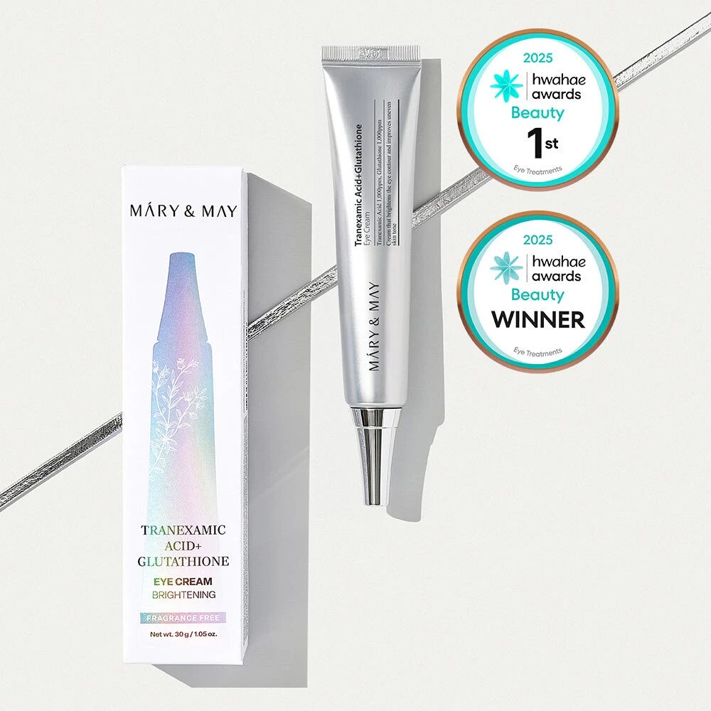 Mary&May Tranexamic Acid+Glutathione Eye Cream - Textura y detalles